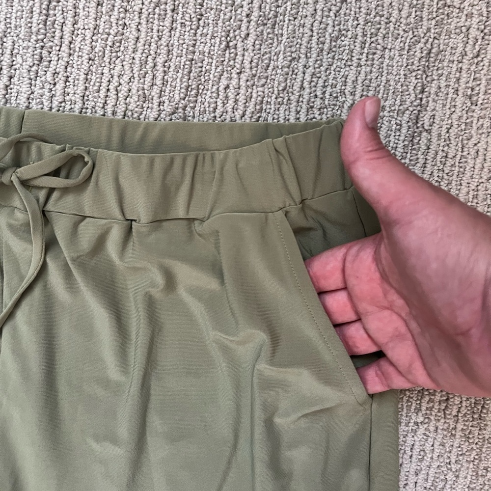 Brittany Humble large very soft Light Green Joggers - Picture 6 of 10